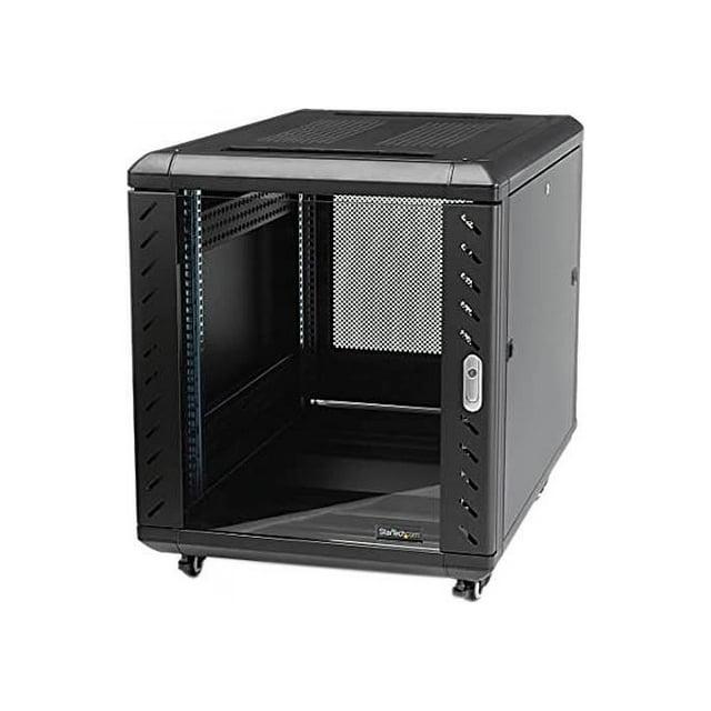 StarTech 4-Post 15U Server 19" Data Rack Cabinet, Lockable RK1536BKF