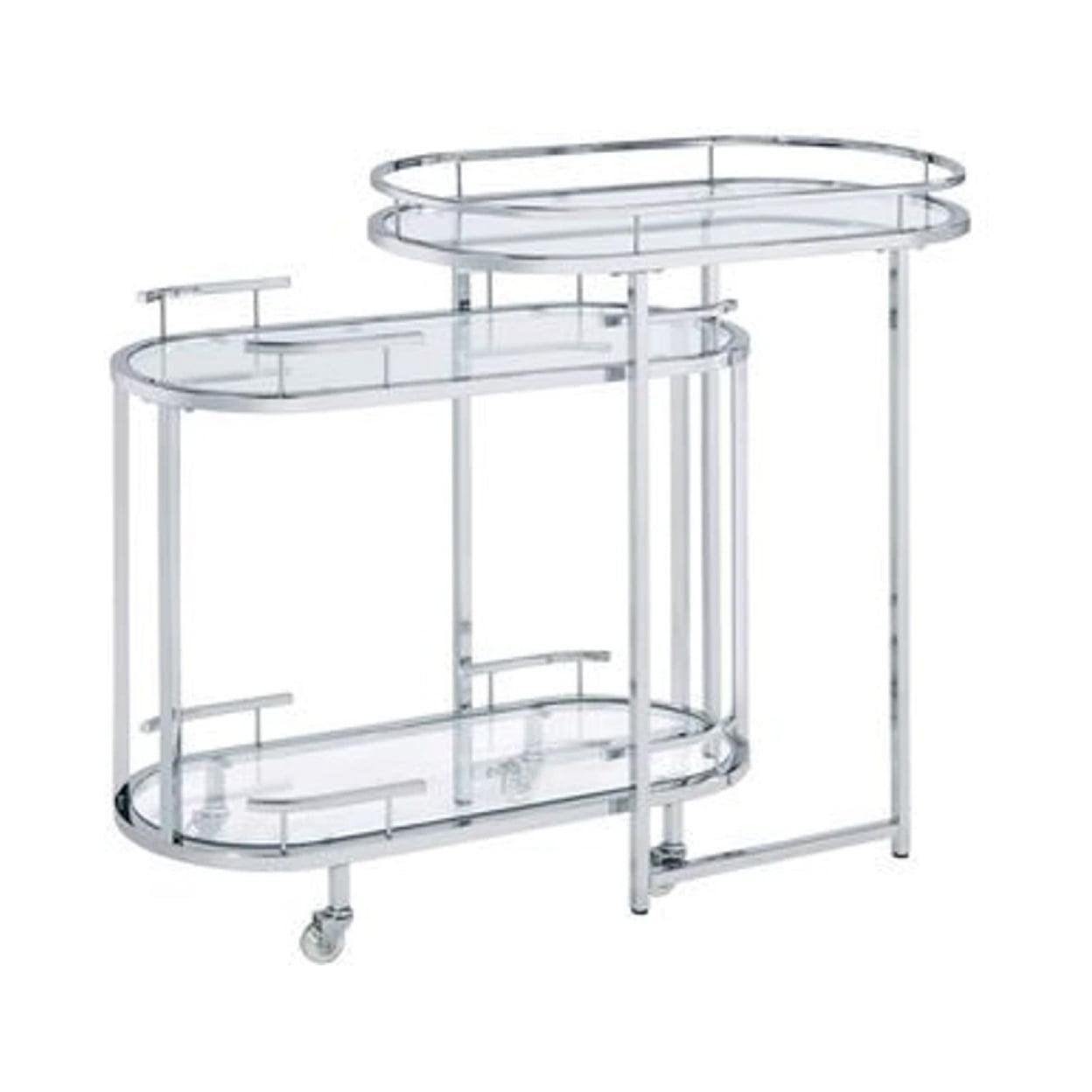 Benjara Bar Cart | Wayfair