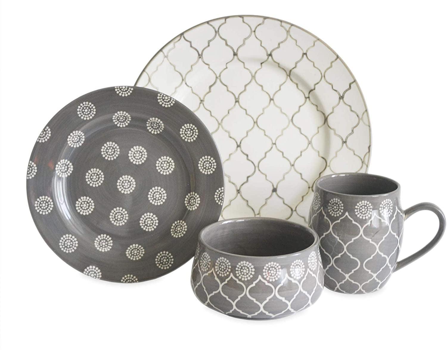 Baum Moroccan 16 Piece Dinnerware Set