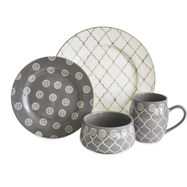 Baum Moroccan 16 Piece Dinnerware Set