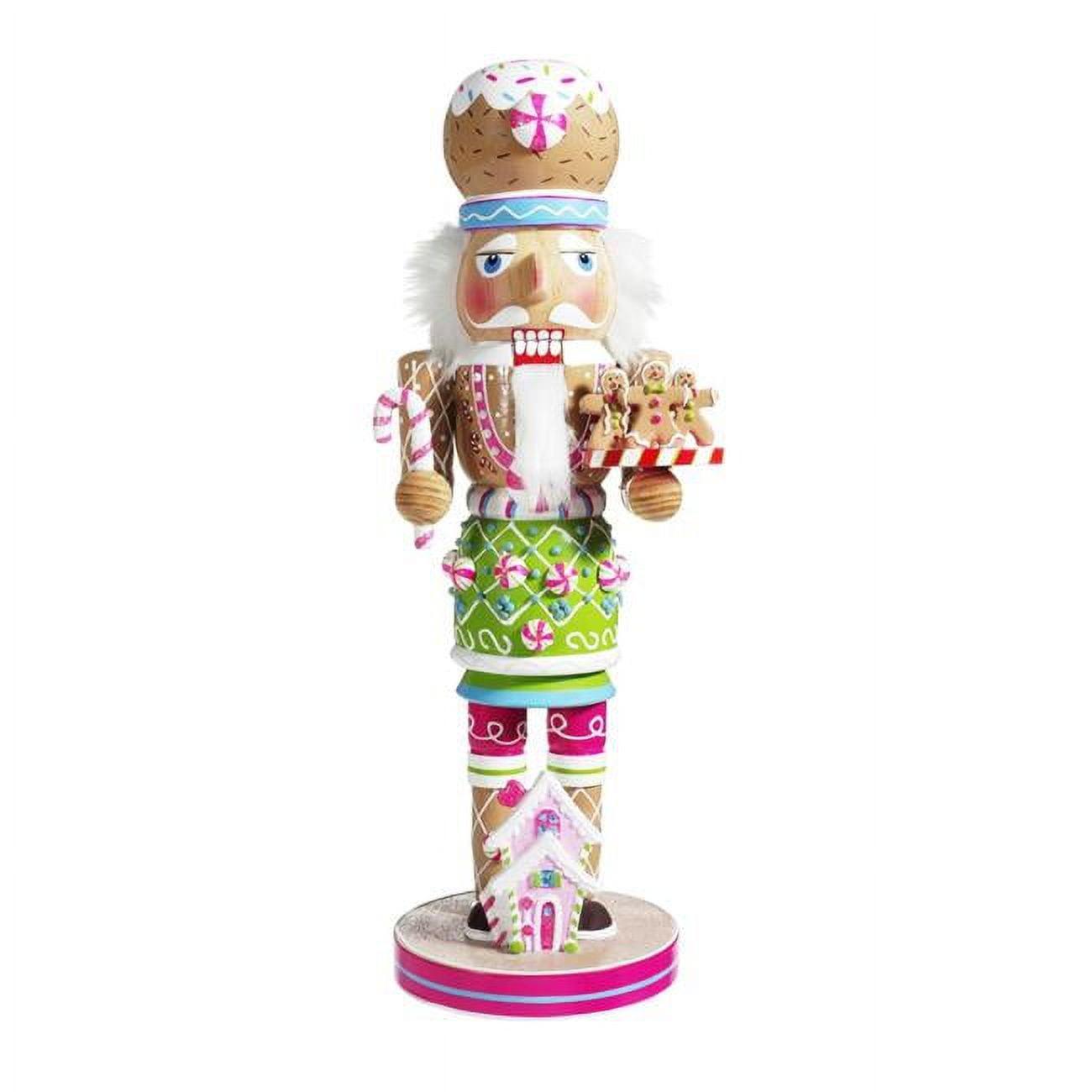 Wooden Gingerbread Nutcracker