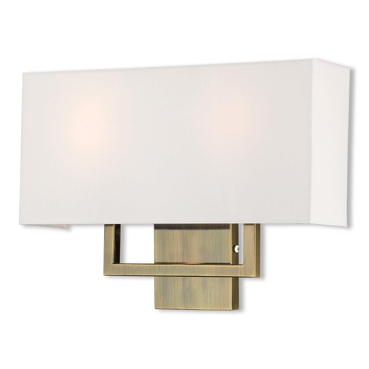 Livex Lighting Pierson 2 - Light Wall Light in  Antique Brass