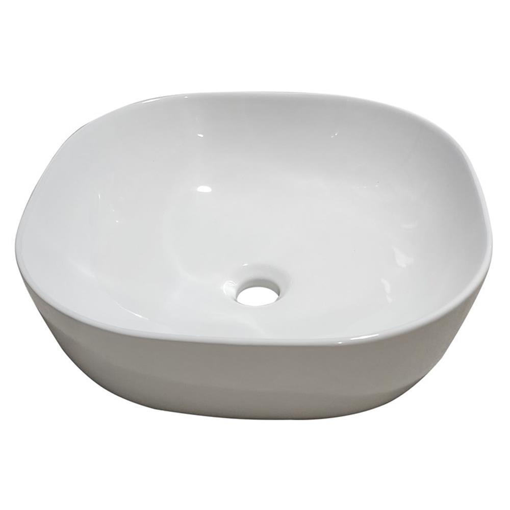 Altair 16.7'' Ceramic Square Bathroom Sink