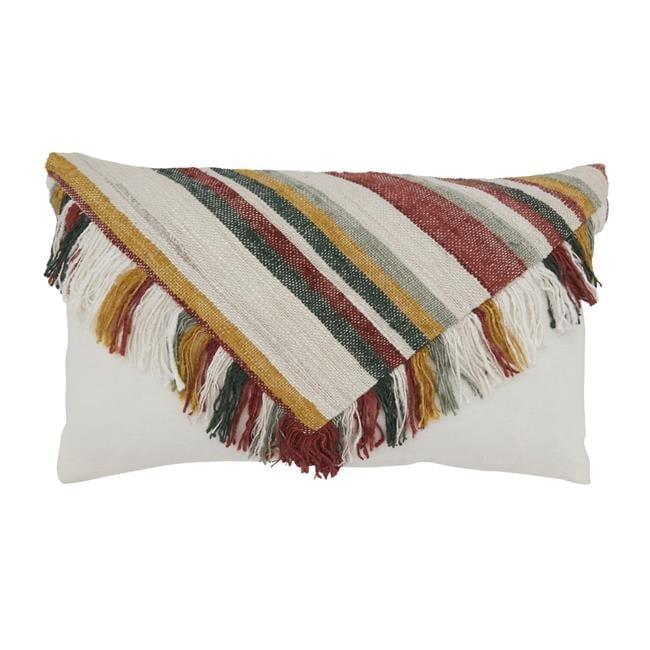Saro Thana Collection Cotton Pillow Cover