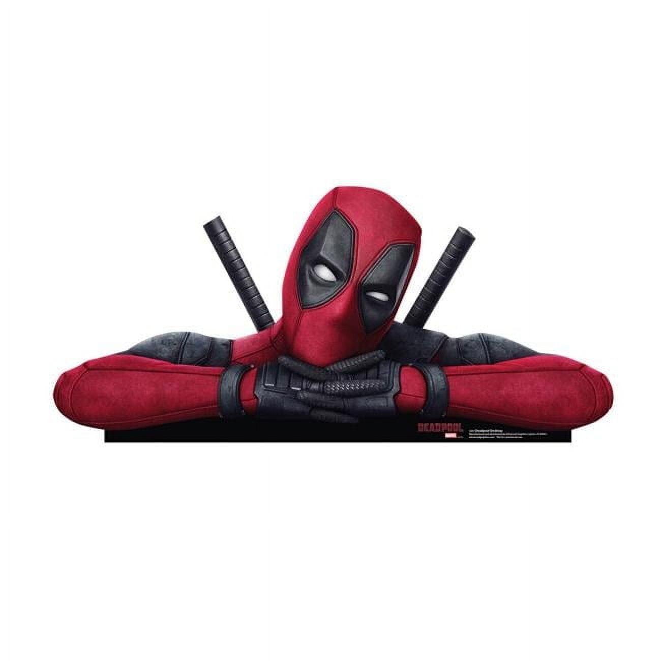 16 x 36 Inch Deadpool Tabletop Cardboard Cutout Standee