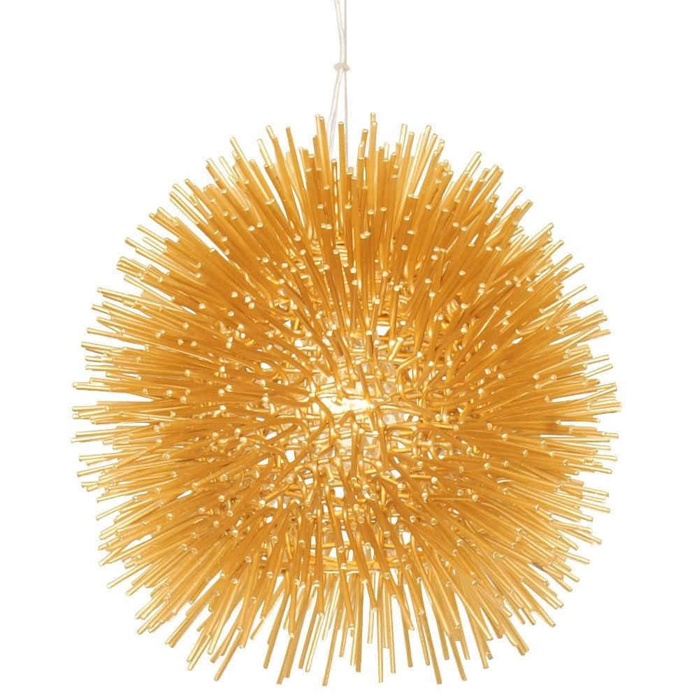 169M01GO-Varaluz Lighting-Urchin - One Light Mini-Pendant-Gold Finish