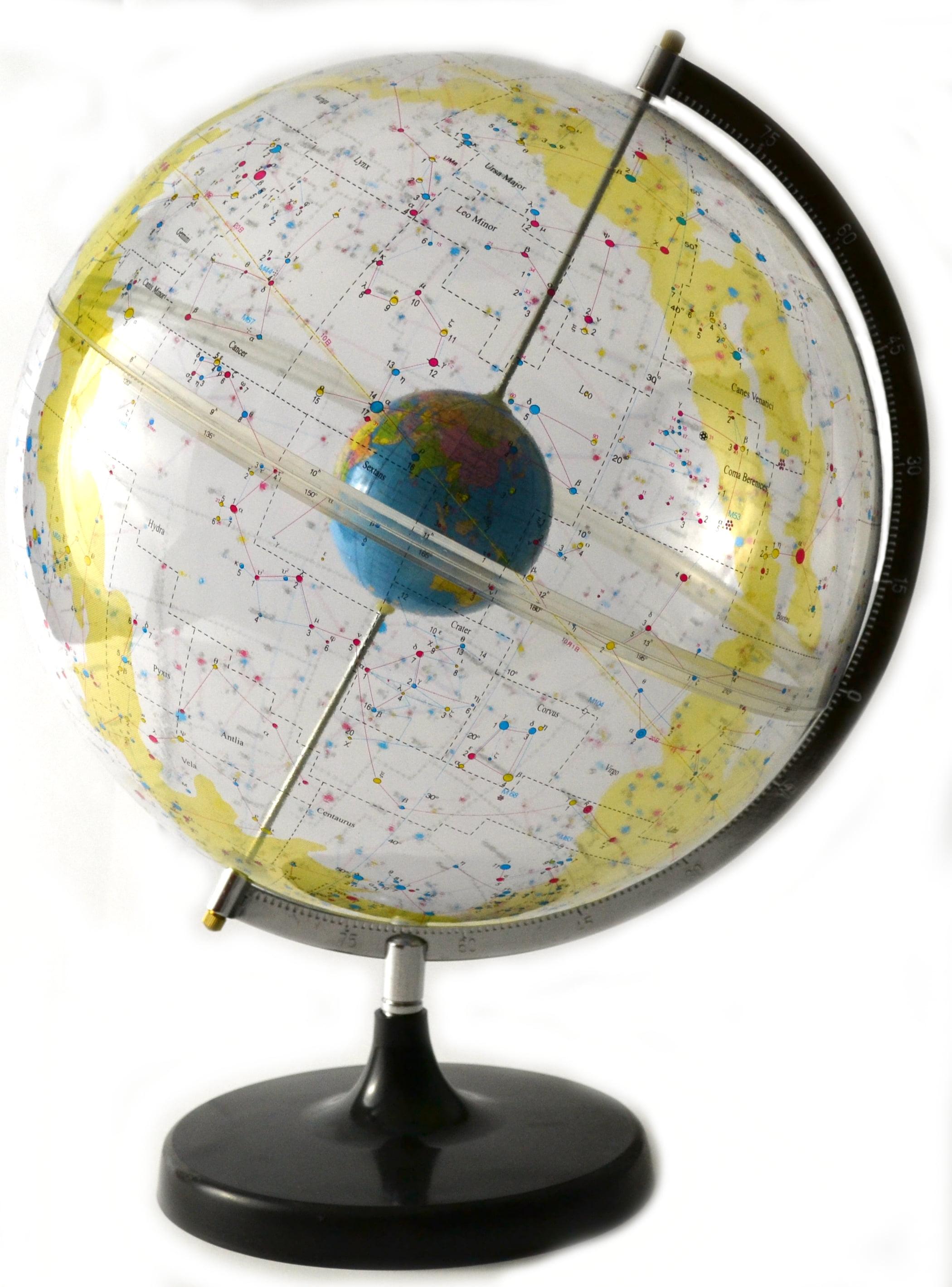 17.5" Tall Celestial Star Globe with 12" Diameter