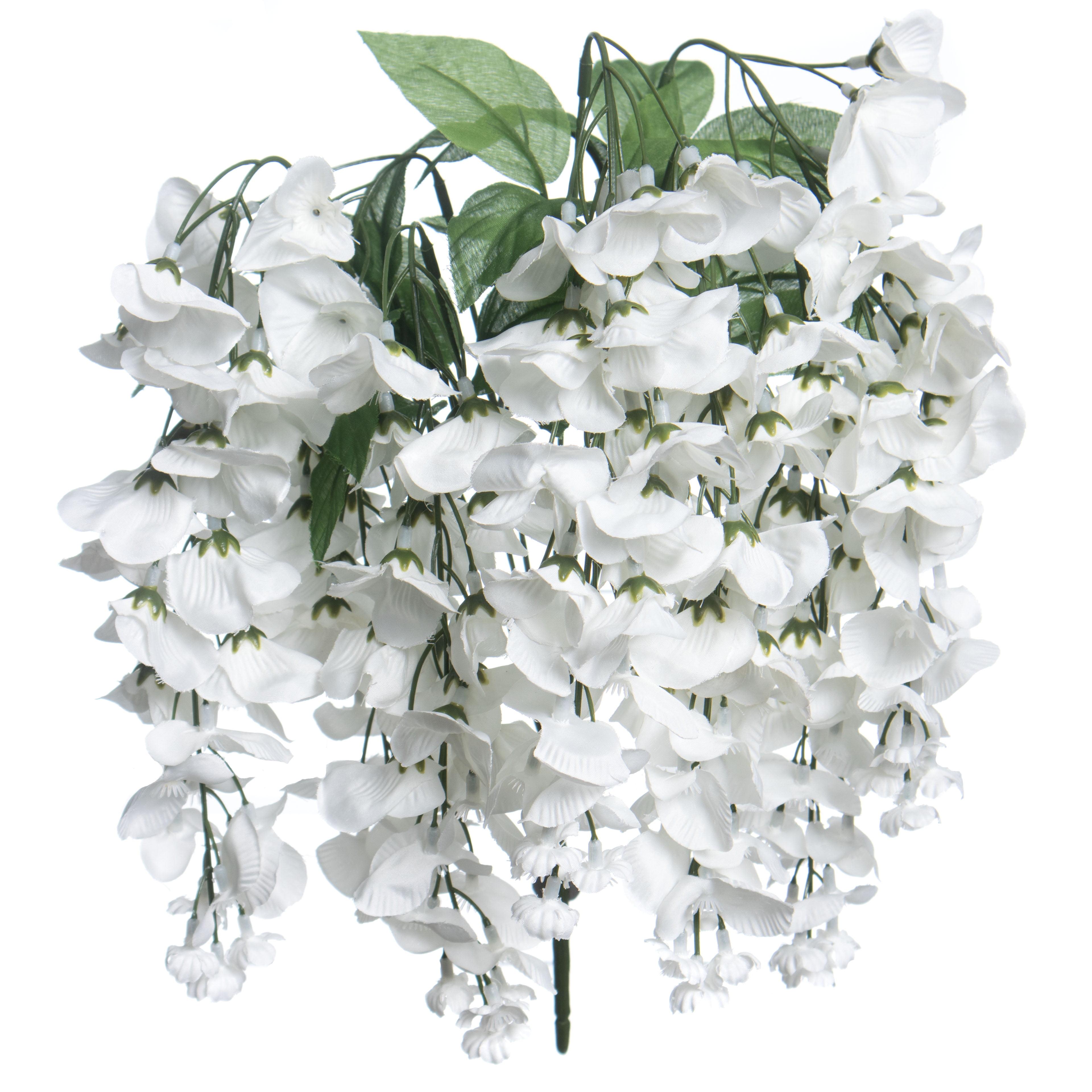 17" Water Resistant Wisteria Bush by Ashland® - Spring Floral and Greenery