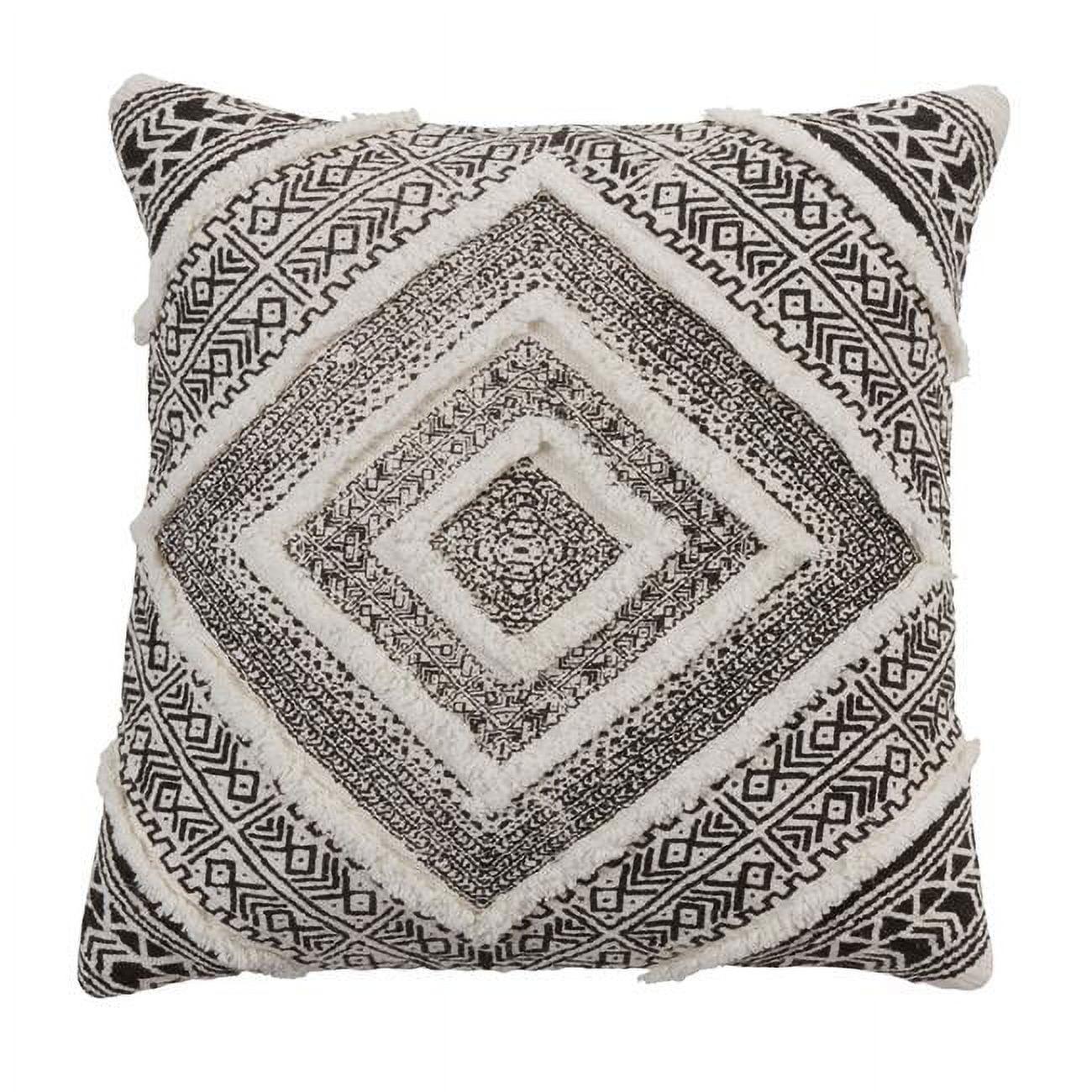 Saro Macklin Collection Ikat Cotton Throw Pillow