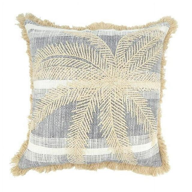 Saro Marcia Collection Cotton Throw Pillow