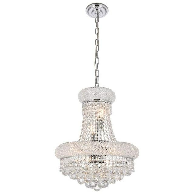 1800D16C-RC 16 D x 20 in. Primo Collection Hanging Fixture - Royal Cut, Chrome
