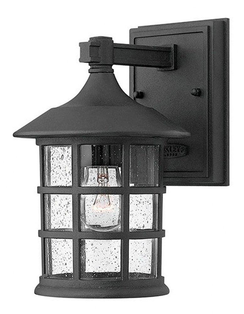 1800BK-Hinkley Lighting-Freeport - 9.25 Inch 11.5W LED Small Outdoor Wall Lantern-Black Finish