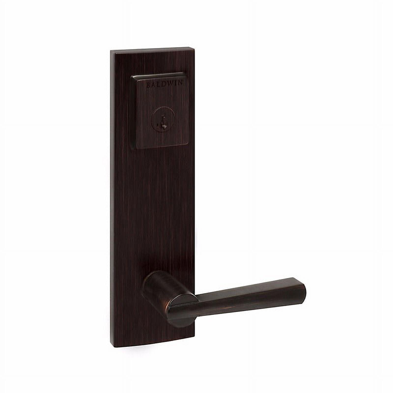 Prestige Complete Entry Lever Set with Single Cylinder Deadbolt and Door Lever