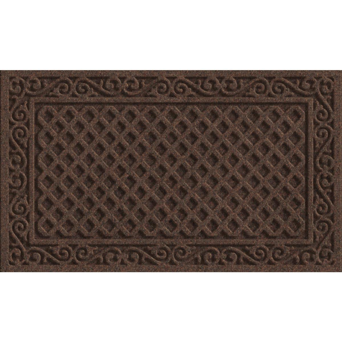 Chic Chocolate Recycled Rubber 18x30 Outdoor Mat