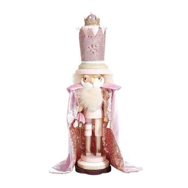 Kurt Adler 19-Inch Hollywood Pink King Nutcracker