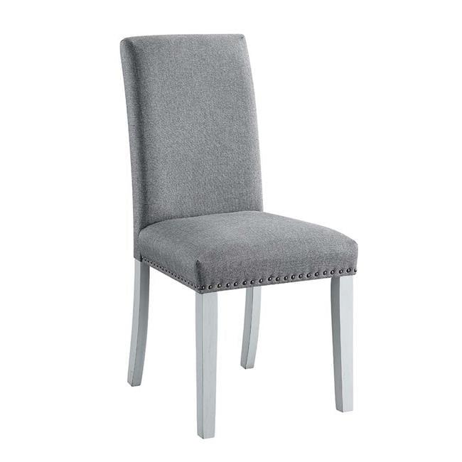 ACME Furniture Linen Upholstered Side Chair