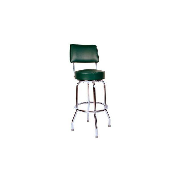 1957 Inspired Floridian Swivel Bar Stool-Color:Green,Quantity:1 each
