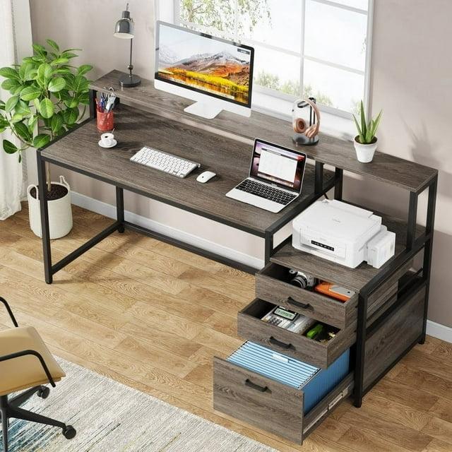 Lantine 63" Ergonomic Office Desk