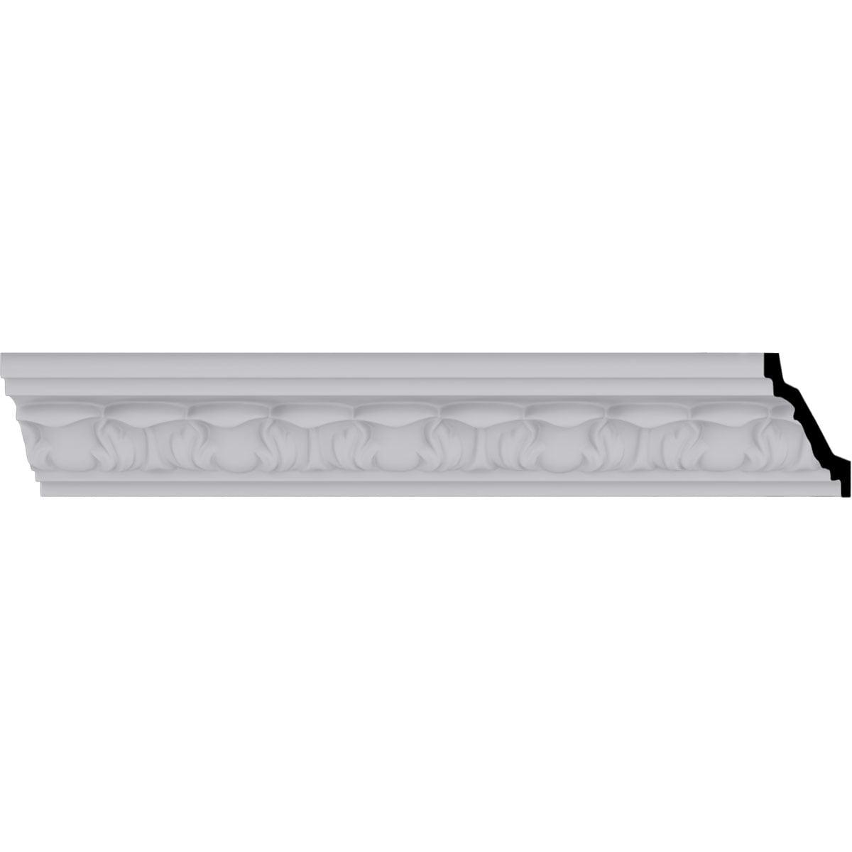 Ekena Millwork Whitman 2.5'' H x 96.13'' W x 2.5'' D Urethane Crown