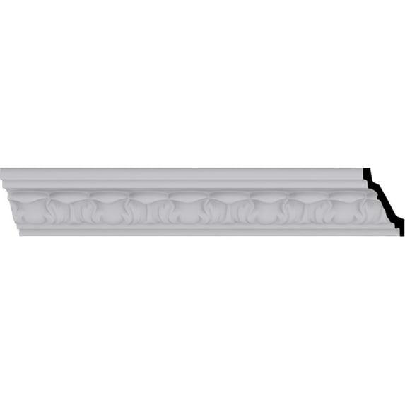 Ekena Millwork Whitman 2.5'' H x 96.13'' W x 2.5'' D Urethane Crown