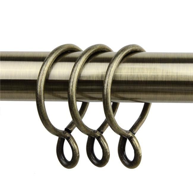 Steel Curtain Rings (Set of 10)