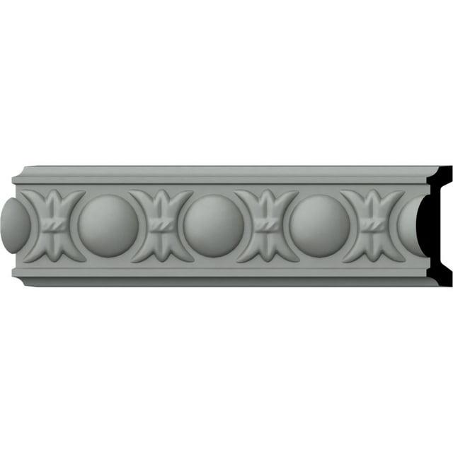 Ekena Millwork 2"H x 5/8"P x 94 1/2"L, (1 5/8" Repeat), Raymond Egg and Dart Panel Moulding