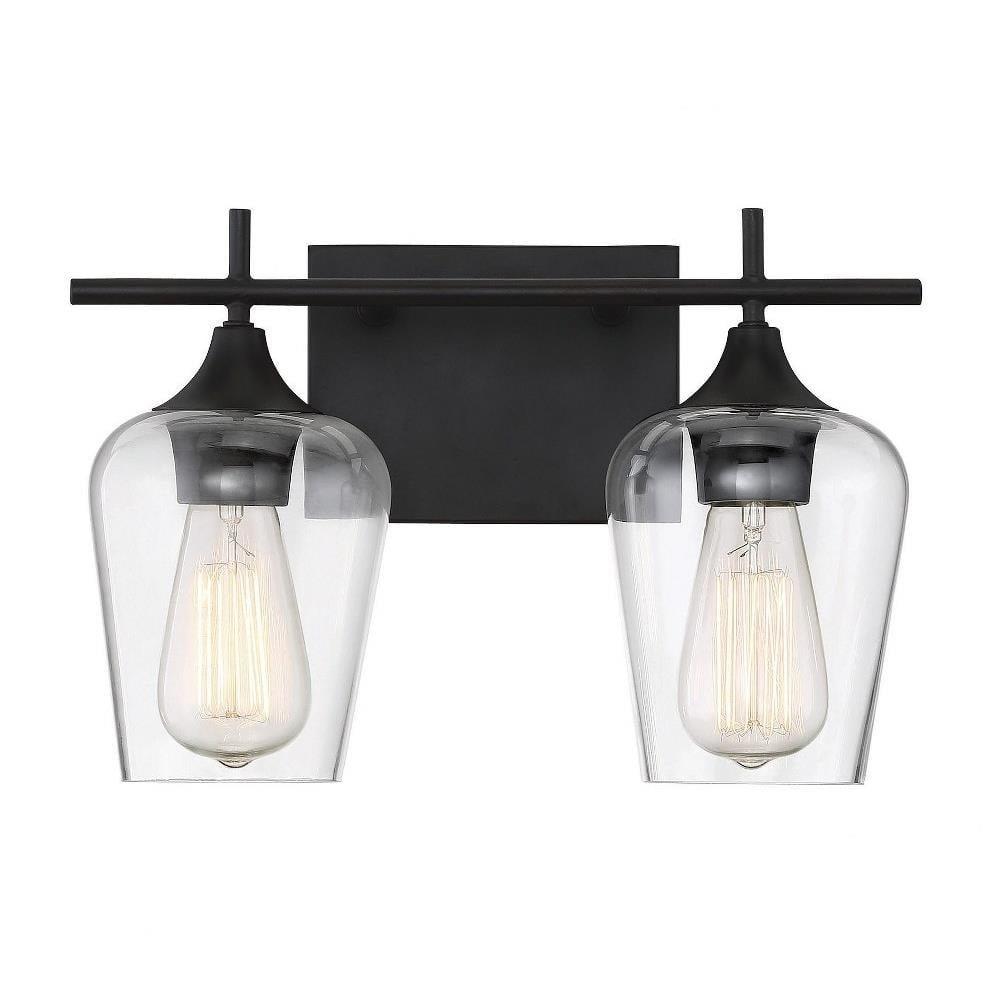 Savoy House Octave 2 - Light Vanity in  English Bronze