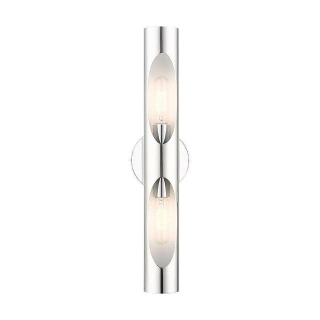 Livex Lighting Novato 2 - Light Wall Light in  Polished Chrome