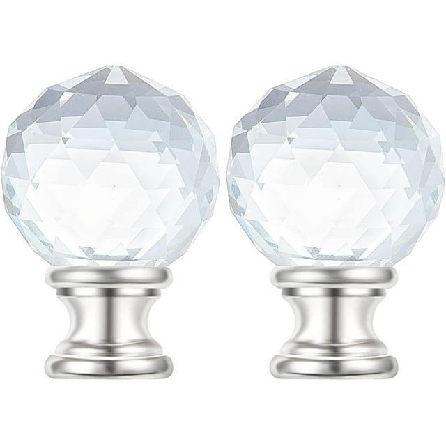 Eeristq 2pcs Lamp Shade Lamp Finial Caps Knob Lamp Decoration for Table Lamp Floor Light