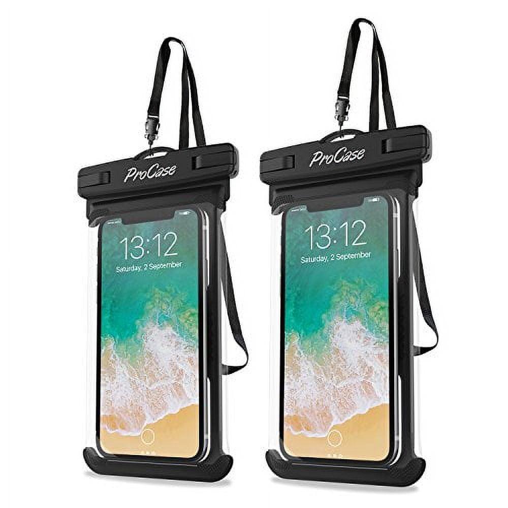 Procase Dry Bag Cell Phone Case for Apple iPhone 14, Black