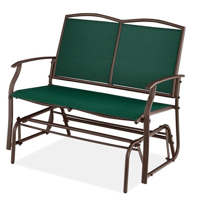 Winston Porter Nethuki Metal Outdoor Glider