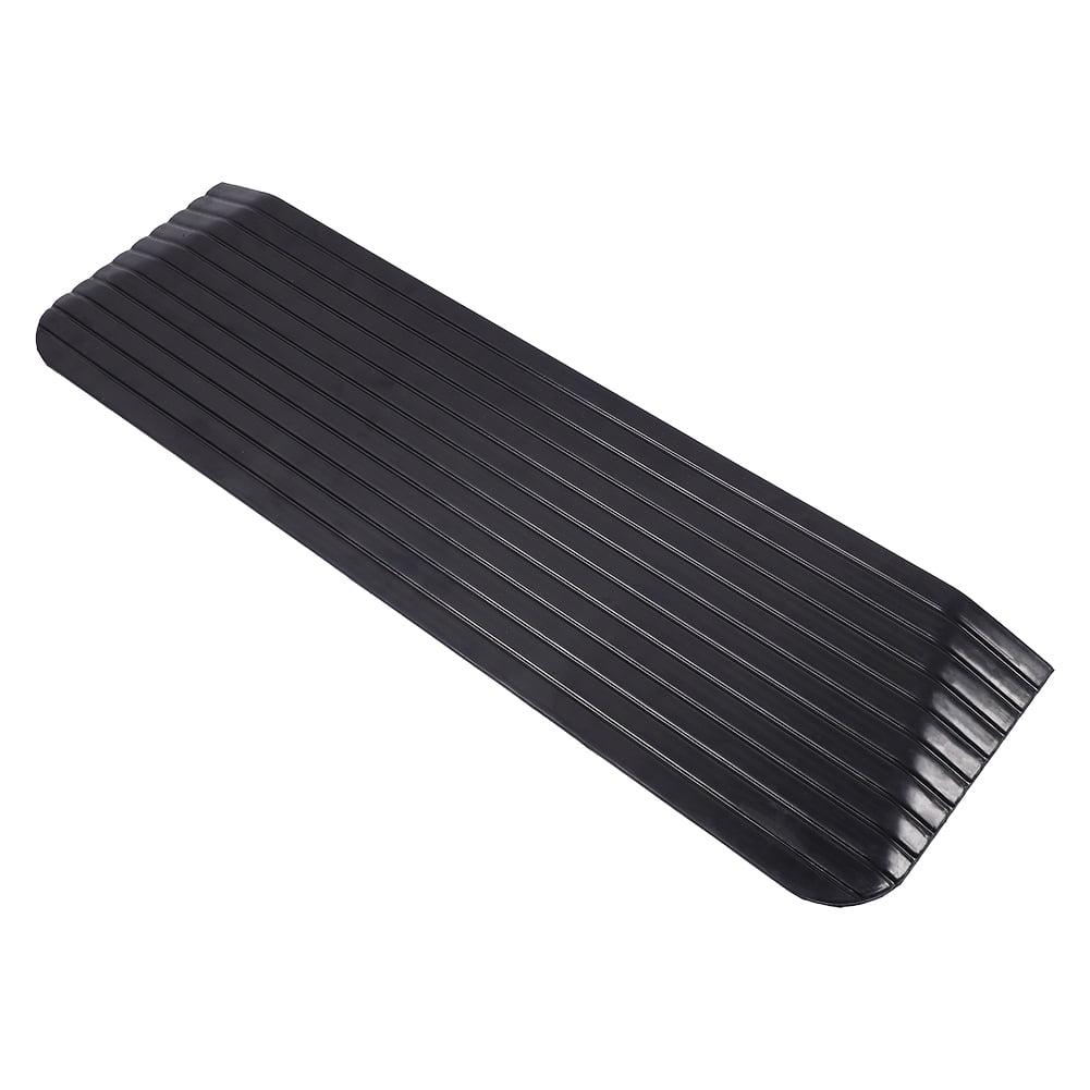 Heavy Duty Black Rubber Non-Slip Wheelchair Ramp