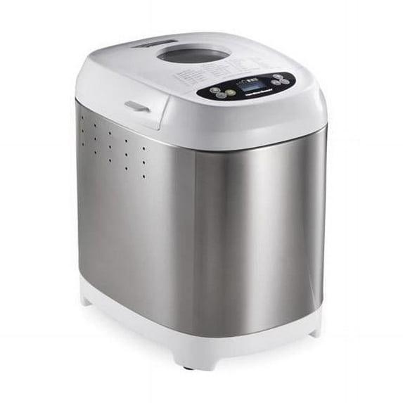 2 lbs Chrome Stainless Steel Artisan Bread & Dough Maker, White