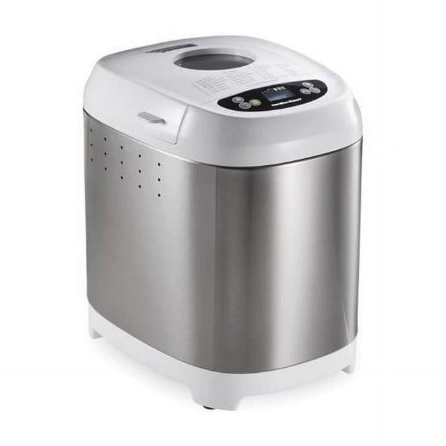 2 lbs Chrome Stainless Steel Artisan Bread & Dough Maker, White