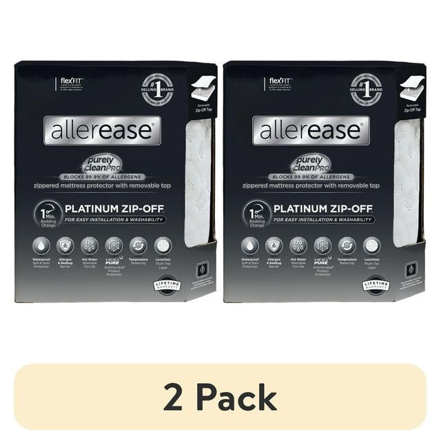 AllerEase Zipper Mattress Protector Case Pack