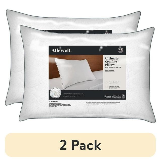 Allswell Ultimate Comfort Bed Pillow, Standard/Queen, 2 Pack