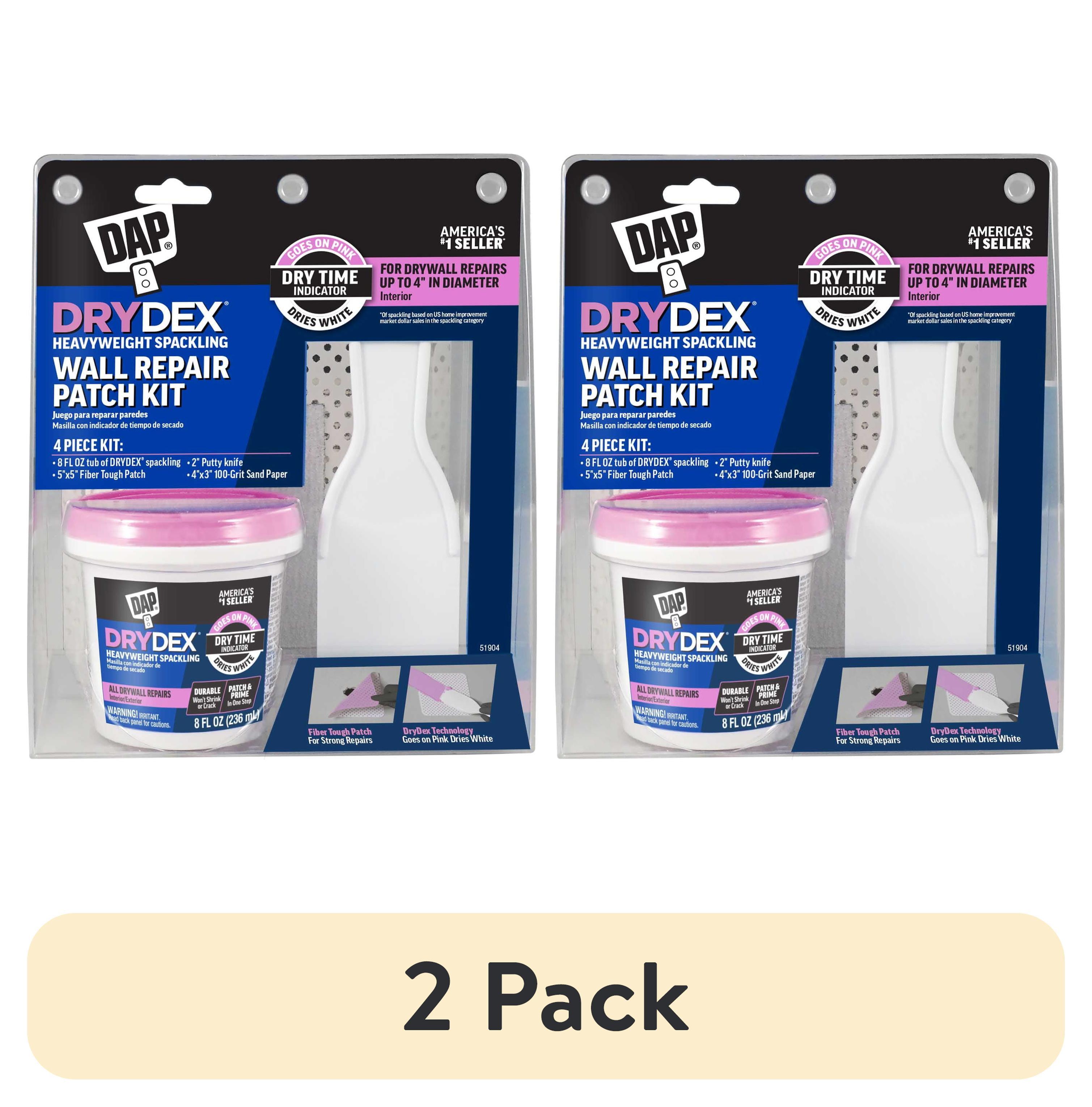Dap Wall Repair Kit: Wall Putty & Spackle Kit for Patching & Repair, Plaster Wall Filler, 2.5 lb