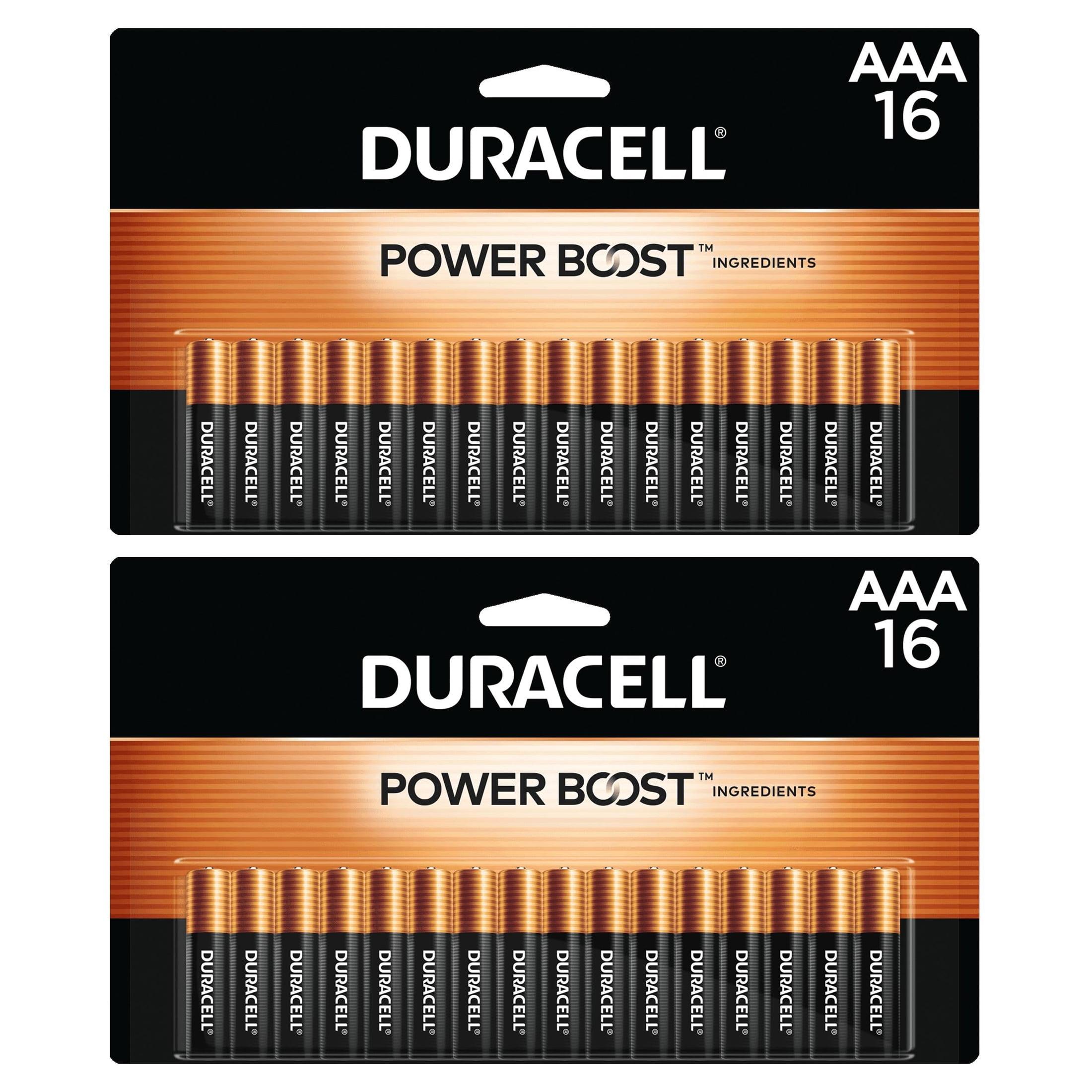 Duracell Coppertop AAA Battery with POWER BOOST™, 16 Pack Long-Lasting Batteries