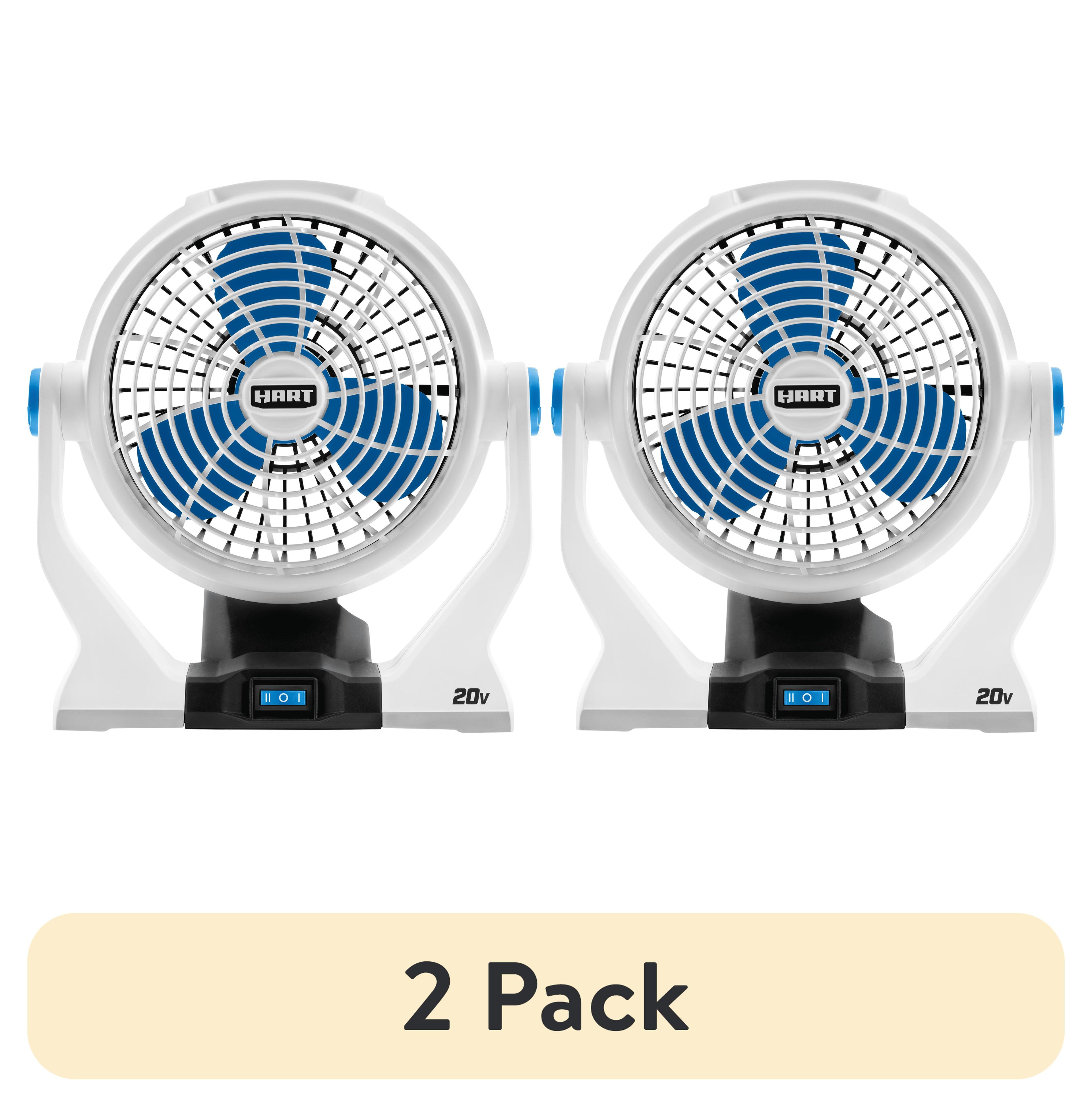 HART 20-Volt Cordless 2-Speed 7.5-Inch Fan (Battery Not Included)