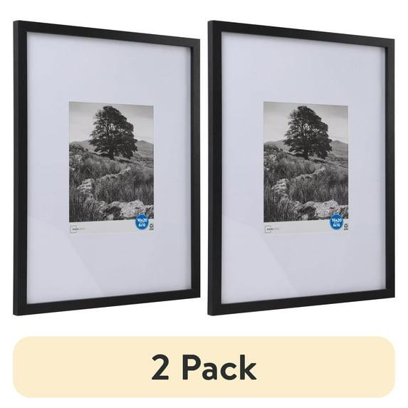 Mainstays 16"x20" Gallery Frame with Wall Mount Light, Matted for 8"x10" Picture