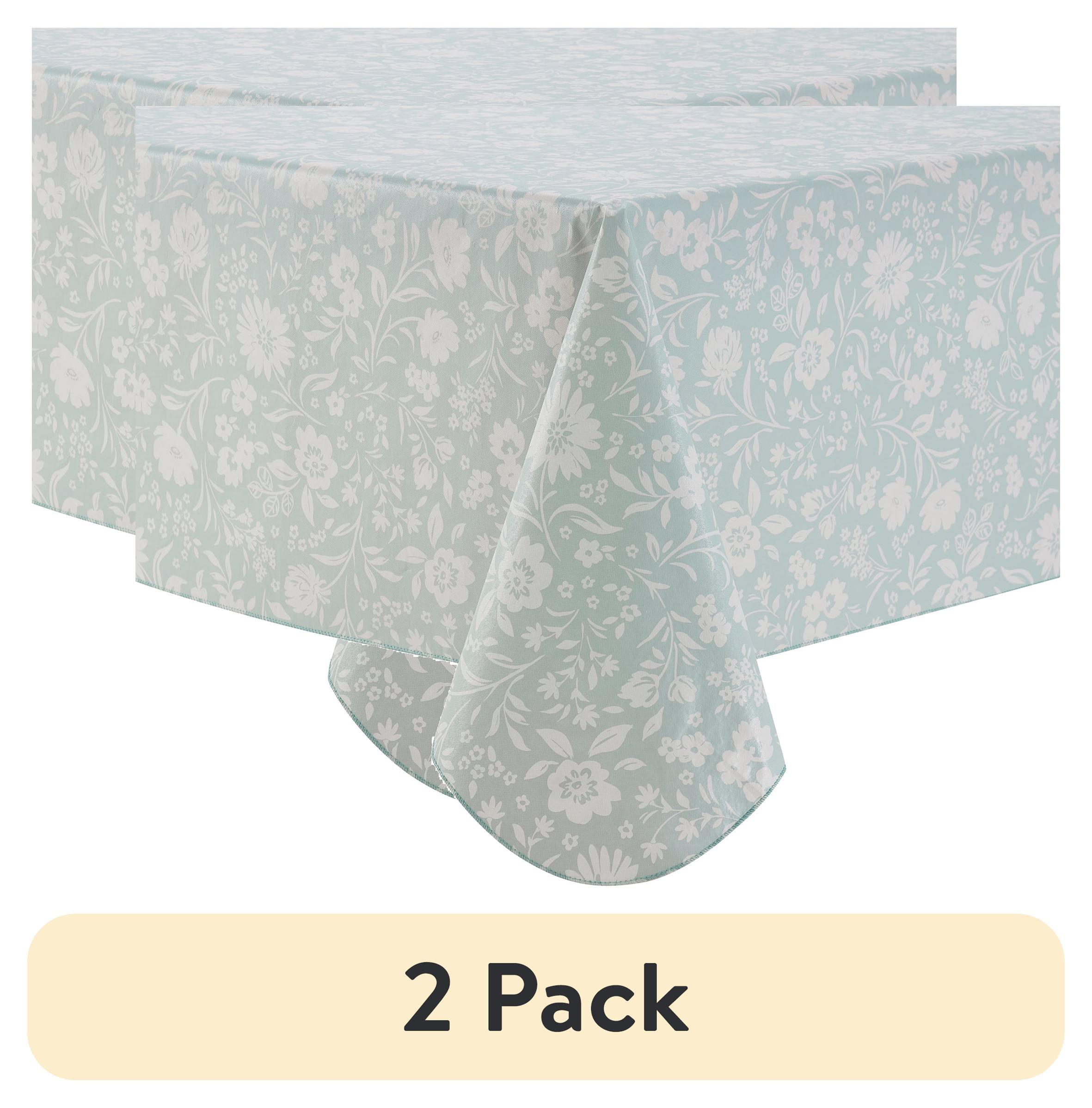 Mainstays Floral Print PEVA Tablecloth 60"x 102" Rectangle