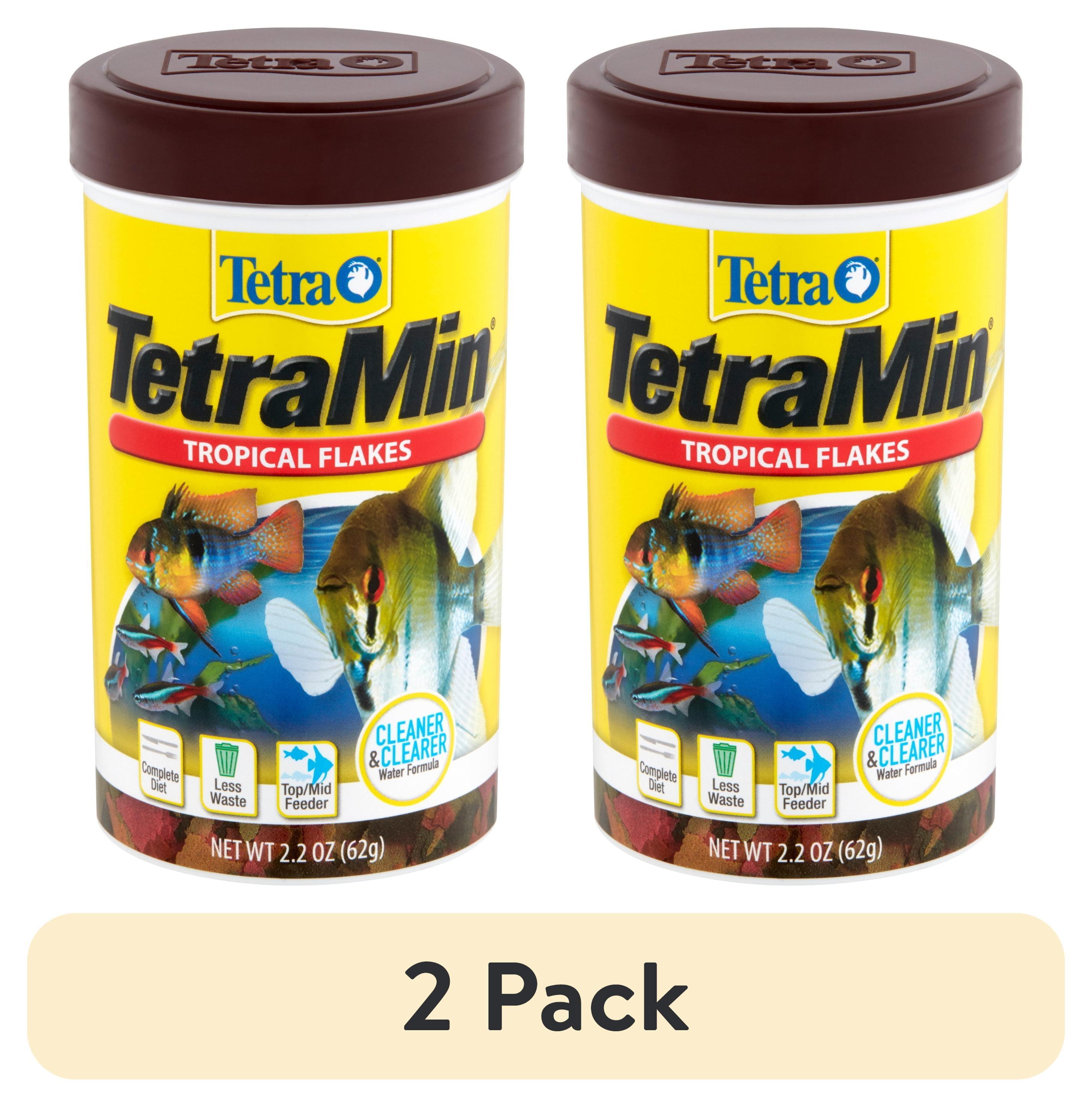 Tetra TetraMin Tropical Flakes, Nutritionally Balanced Fish Food, 2.2 oz.