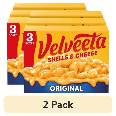 Velveeta Shells & Cheese Original Mac and Cheese Dinner - 36oz/3ct