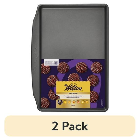 Wilton Premium Non-Stick Cookie Sheet Steel Baking Pan 13" x 20" Rectangular Baking Tray Packaging May Vary