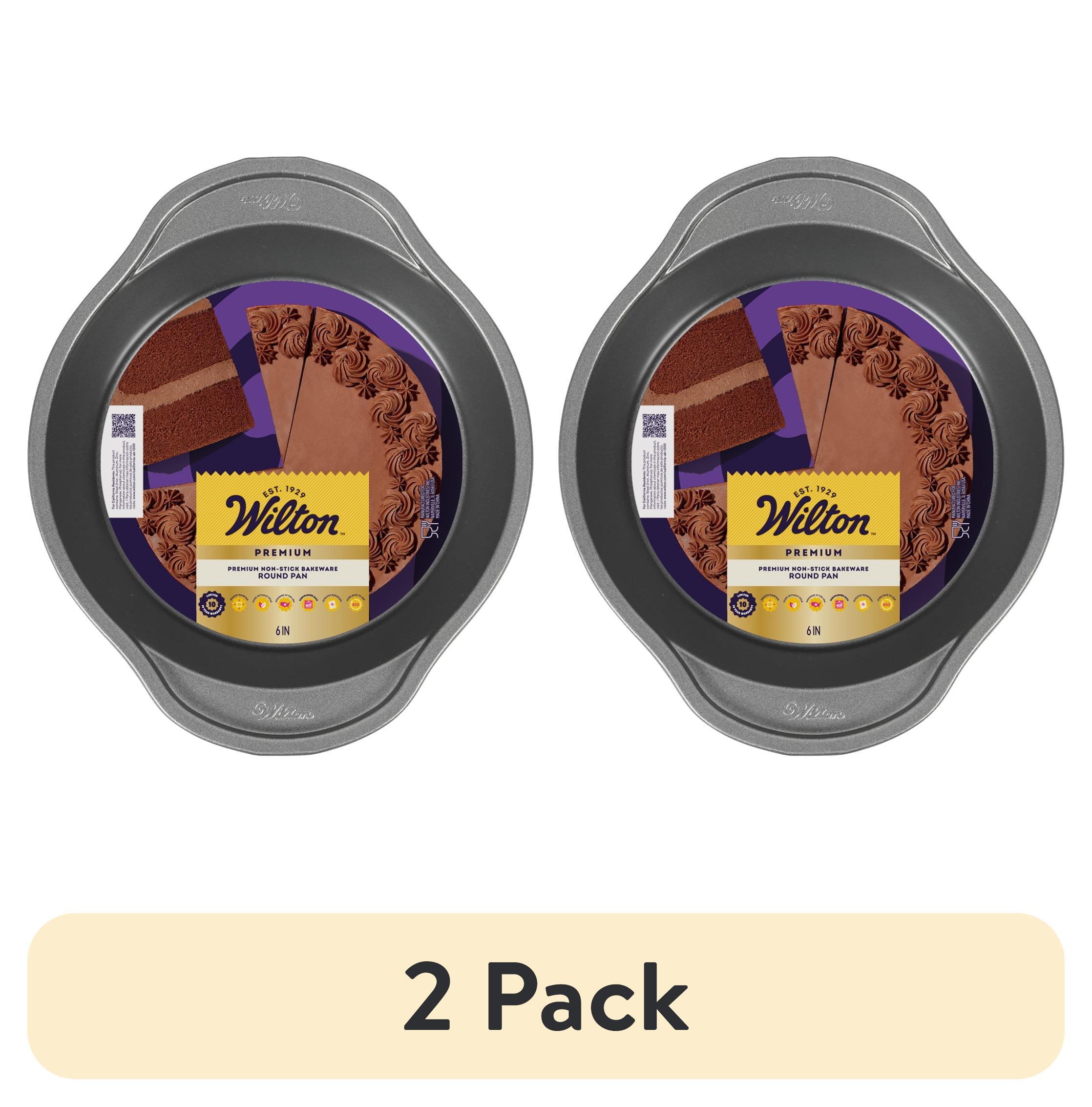 Wilton Bake it Better Non-Stick 9" Round Cake Pan 1.5" Baking Pan