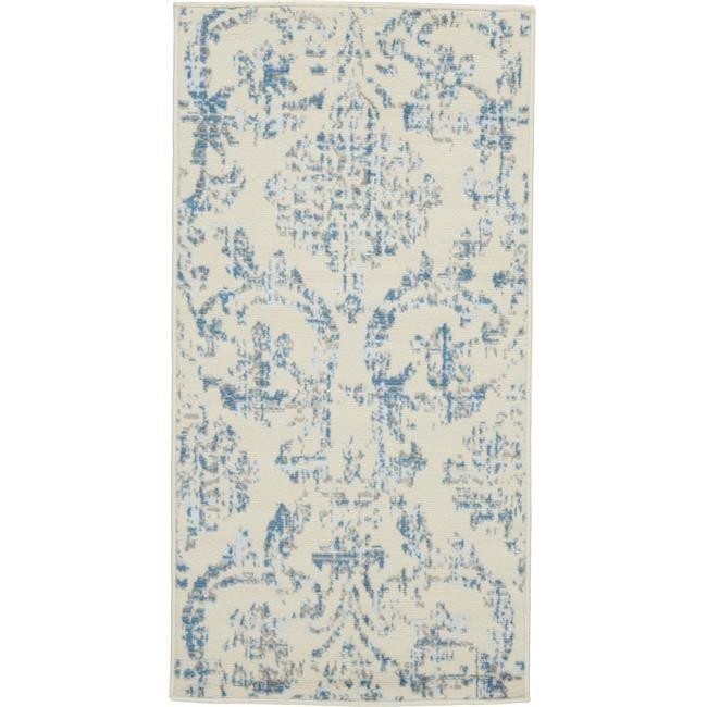 Nourison Jubilant Farmhouse Vintage Damask Area Rug