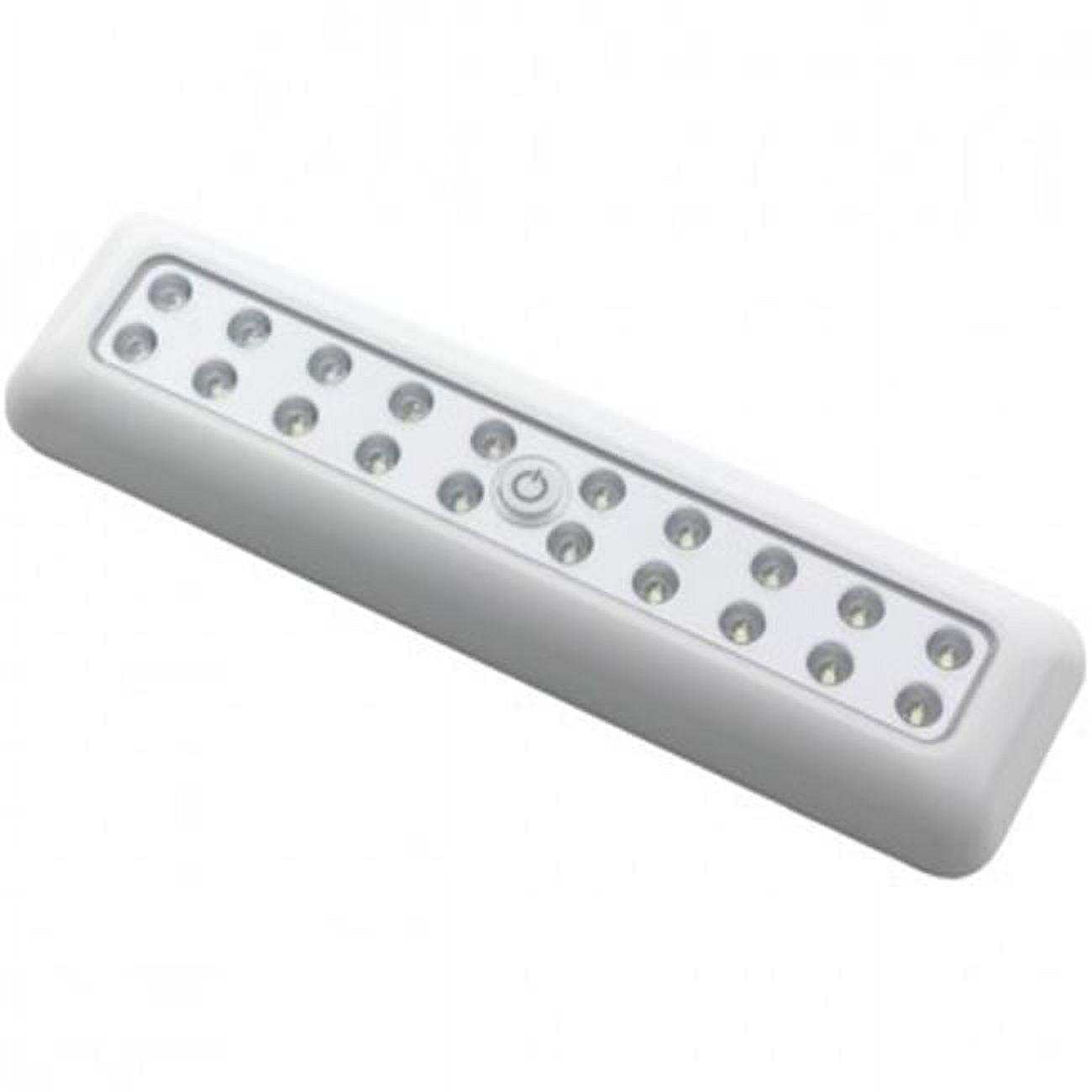 White Battery Powered LED Under Cabinet Light Bar