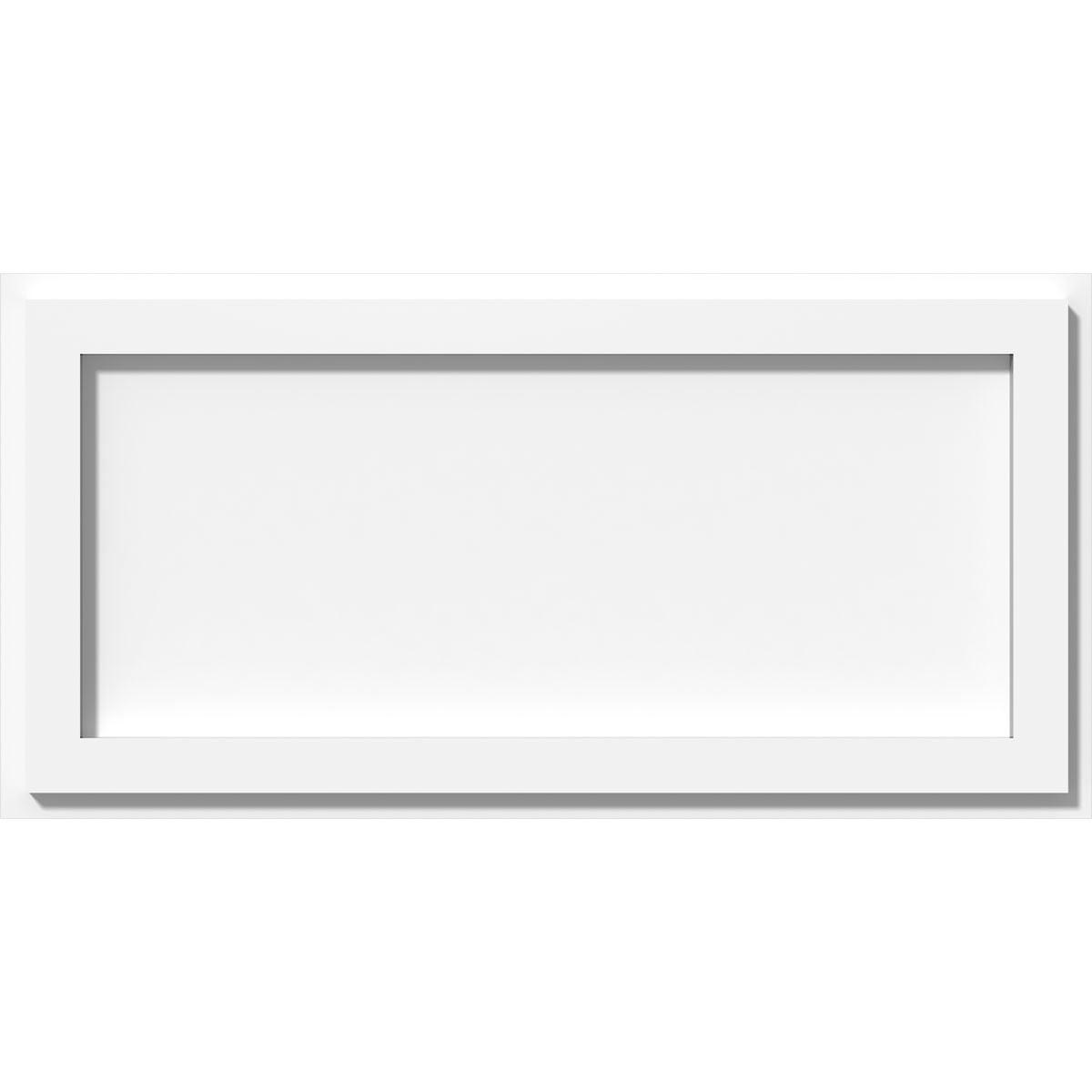 Rectangle Architectural Grade PVC Contemporary Ceiling Medallion