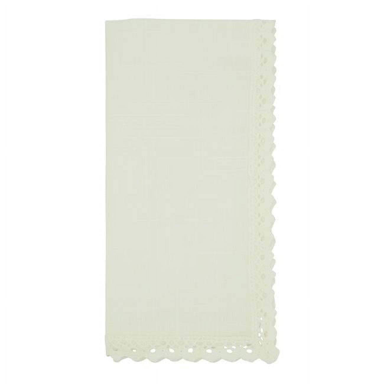 Saro Abilene Collection Polyester Square Napkin (Set of 4)