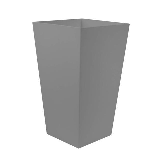 Bloem Finley Modern 20-in Recycled Plastic Indoor/Outdoor Square Vertical Planter